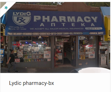 LYDIG PHARMACY - Русские аптеки в Нью-Йорк