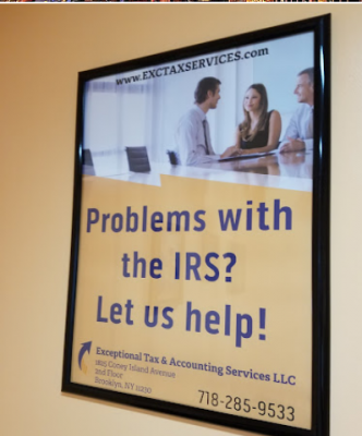 Exceptional Tax & Accounting Services LLC - Финансы и страхование  -  Бизнес поддержка, Налоговые услуги в Нью-Йорк
