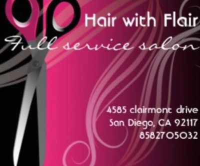 Hair With Flair - Здоровье и красота  -  Парикмахерская, Забота о волосах в Сан-Диего